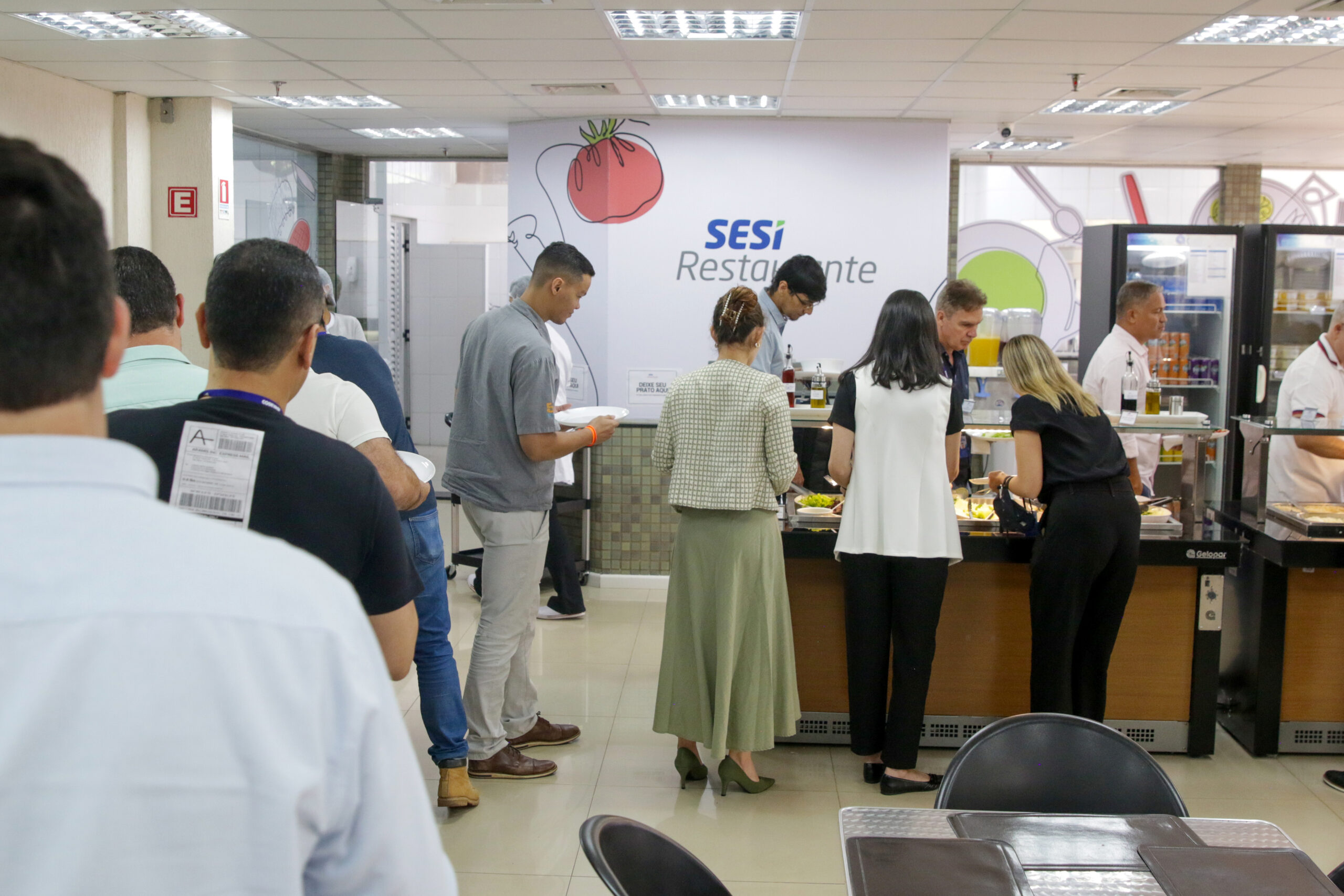 8-4-2025- Inauguração do Sesi Restaurante na Codevasf - Foto Bruno Frauzino